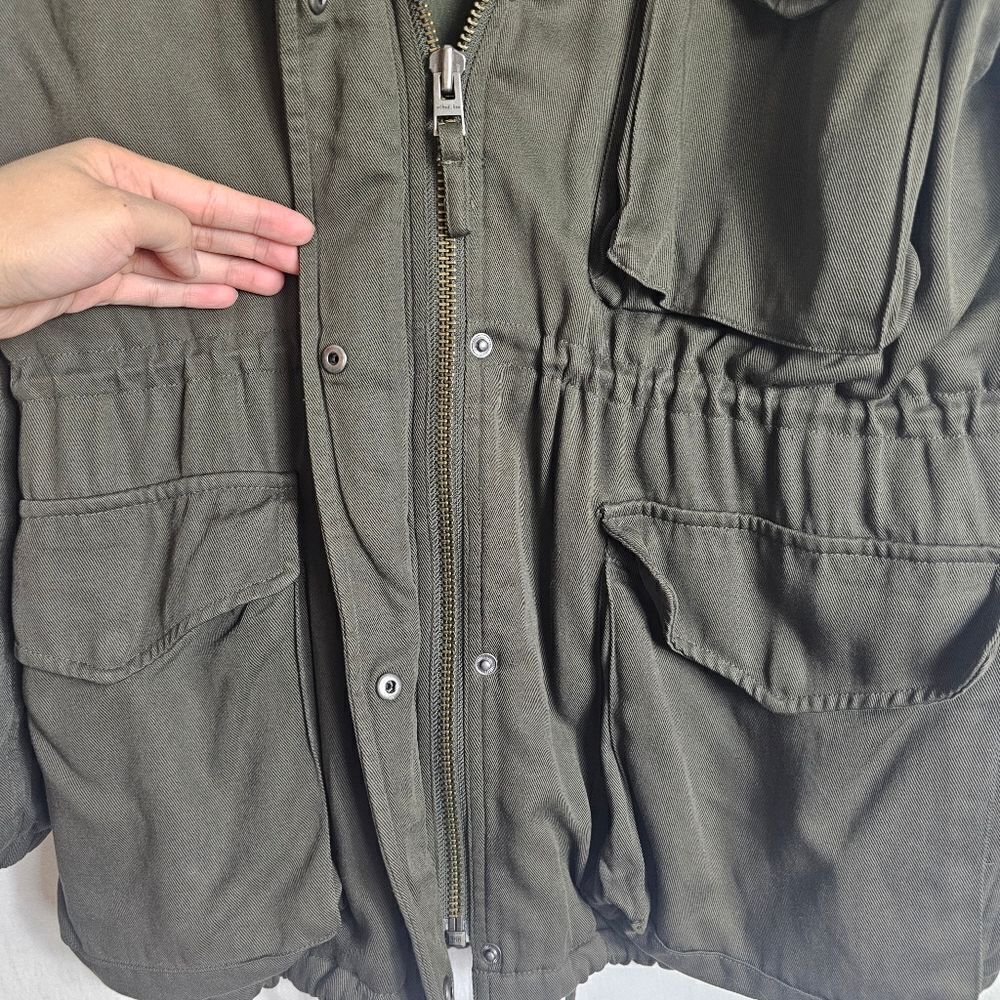 Aritzia Wilfred Military Jacket in Green size 2 - Picture 8 of 13